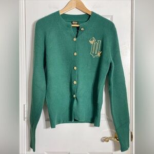 WICKED GREEN SWEATER Paul Tazewell X Target CARDIGAN Movie Size SMALL VGC
